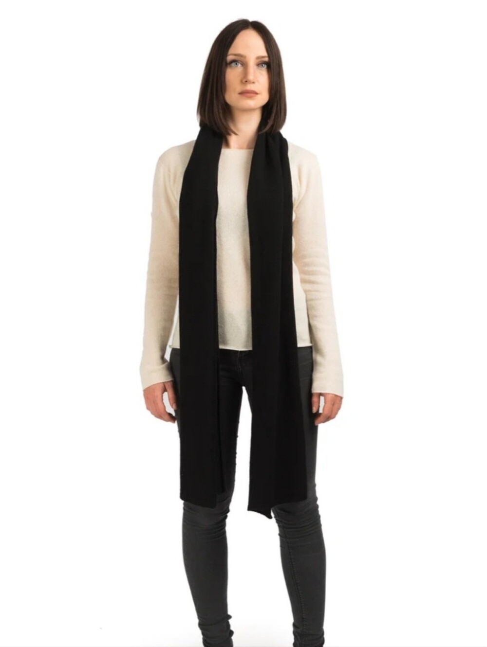 Pistil MS Cole Cashmere Blend Ribbed Scarf, #2124P, NWT